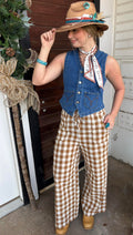 Pardon Me Ma'am Denim Vest