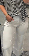 Jennifer White Wide Leg Tummy Control Jeans