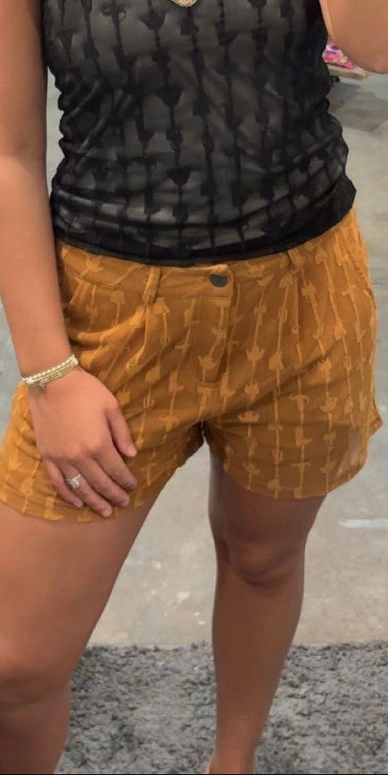 The Cowgirl Mesh Shorts