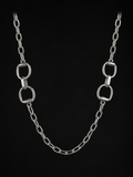 Silver Horse bit Necklace