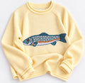 Yellow fish sweater