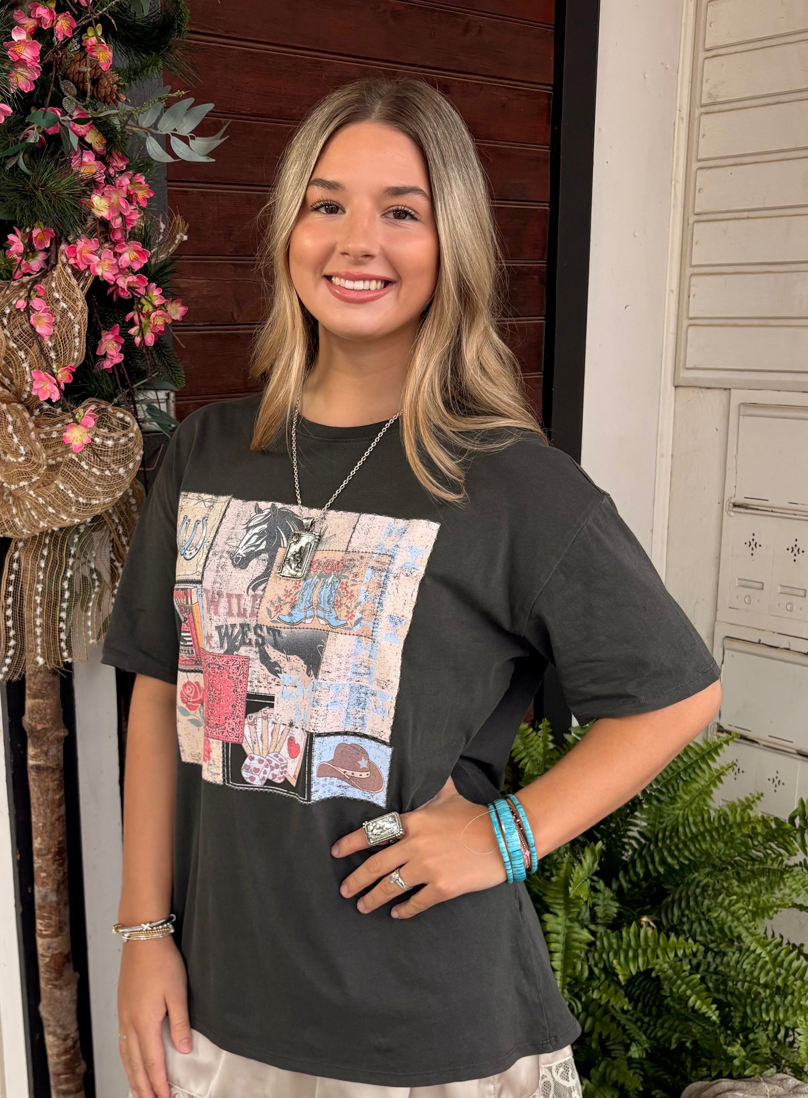 Vintage Patchwork Tee
