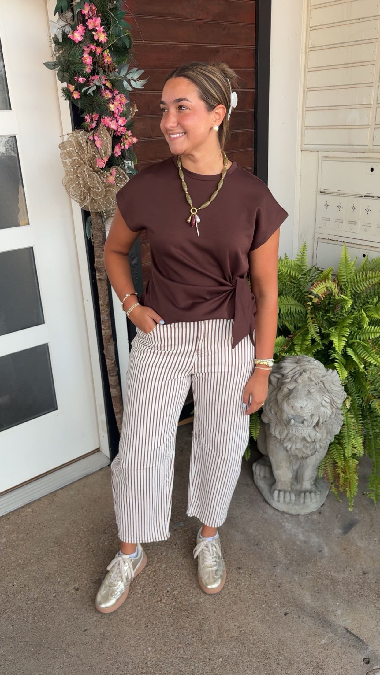 Striped Jeans