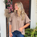 Light Brown Top