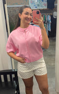 Polka Dot High Rise Shorts
