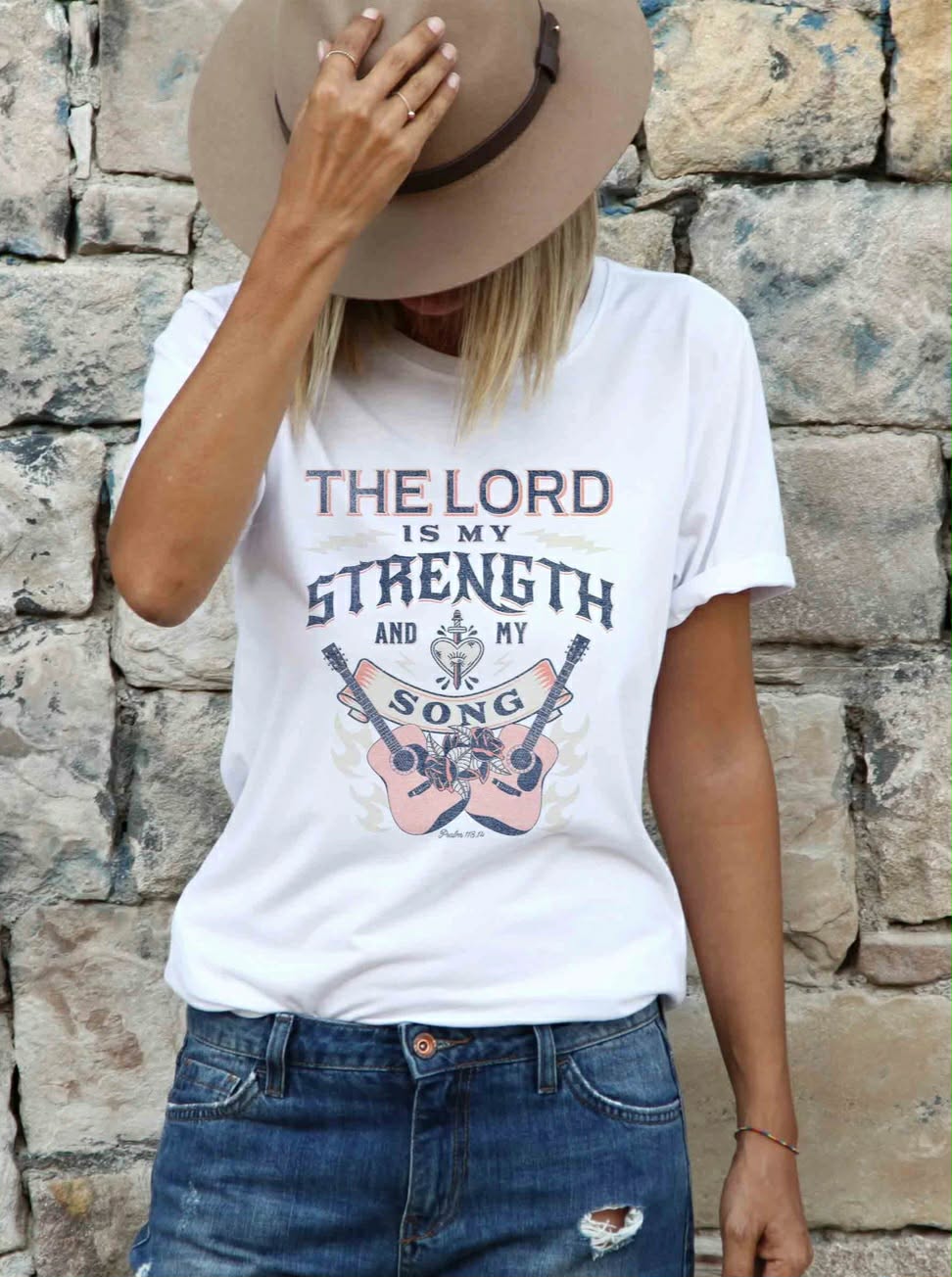 The Lord is my Strength Graphic Tee