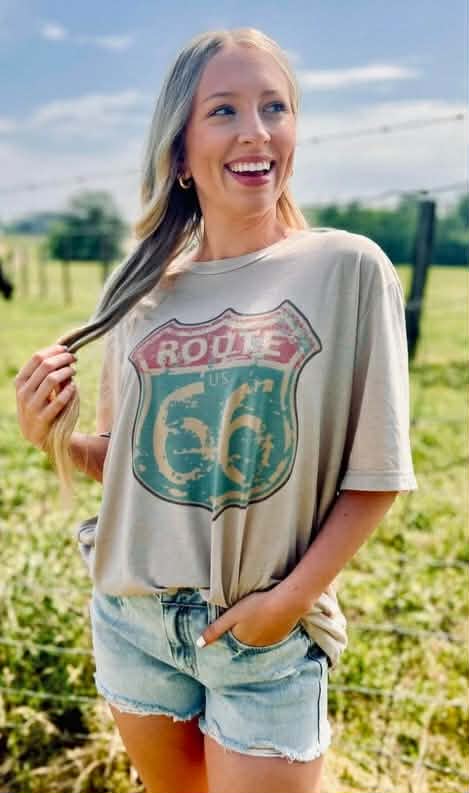 Route 66 Graphic Tee